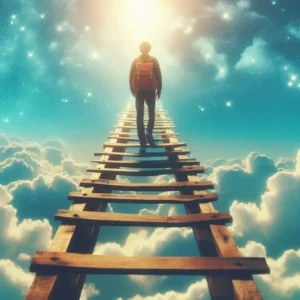 꿈에서 사다리를 오르는 상황 당신의 성장과 목표를 암시하다