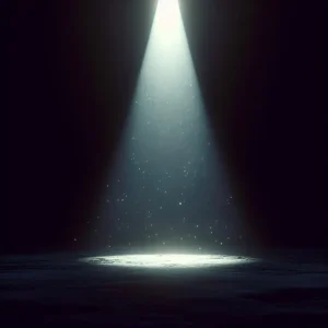 꿈에서 밝은 빛이 어두운 곳을 비추는 장면 희망과 해결책