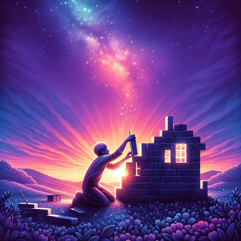 꿈에서 집을 짓는 상황 새로운 시작과 안정감의 상징