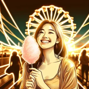 놀이공원에서 즐기는 꿈, 인생을 즐기고 싶은 무의식의 표현