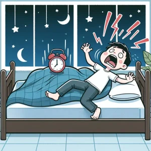 높은 곳에서 떨어지다 잠에서 깨는 꿈 심리: 키 크는 성장통이거나 성인의 경우 실패에 대한 불안감의 표현