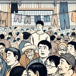 목욕탕에서 옷을 잃어버려 알몸이 된 꿈: 비밀이 탄로나 망신을 당하고 사람들 입방아에 오를 수 있는 위기