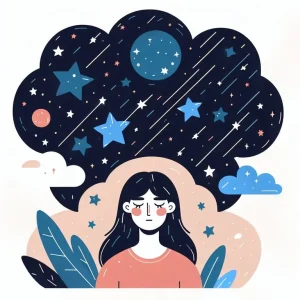 밤하늘에 별이 쏟아지거나 은하수를 보는 꿈: 신분이 급격히 상승하고 많은 사람의 존경을 받게 될 대운